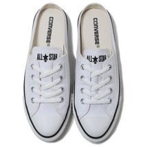 コンバース オールスター S ミュール スリップ オックス 24cm US5 ホワイト 白 ALL STAR S MULE SLIP OX スリッポン アーモンドトウ_画像6