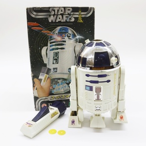 【ジャンク】 タカラ スターウォーズ スーパーコントロール R2-D2 箱付 STAR WARS 昭和レトロ 当時物