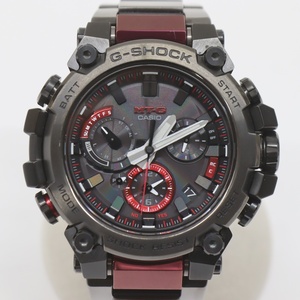 カシオ　G-SHOCK　ソーラー電波　Gショック　ブラック/パープル　MTG-B3000BD-1AJF　メンズ　ブルートゥース　モバイルリンク　MTG-B3000