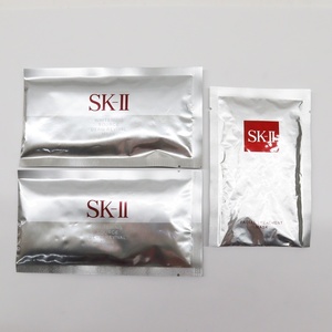  【未使用】 SK-Ⅱ フェイシャルトリートメントマスク ホワイトニングソースダームリバイバルマスク 3袋セット 