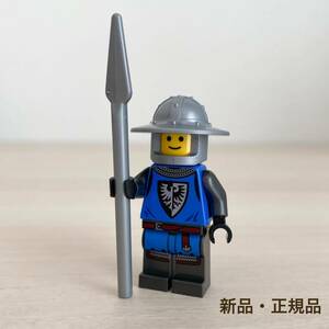 【新品・正規品】レゴ　ブラックファルコン兵士　幅広リム兜と槍装備　ミニフィグ