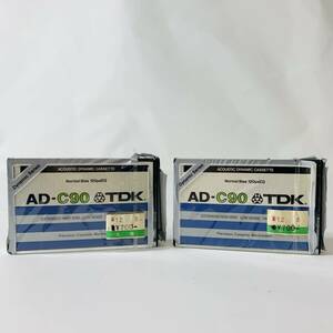 レトロ AD-C90 TDK カセットテープ 2個セット※2400010308840