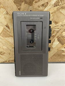 【ジャンク品】M-400B SONY マイクロカセットコーダー ※2400010253263