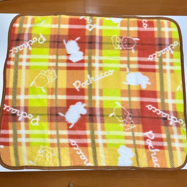 【非売品】ポチャッコ ブランケット ひざかけ フリース 膝掛け