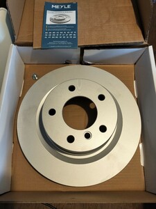 BMW用ブレーキローター　F30 F31 F20 F21 F22 F23 MEYRE製未使用品　リア左右セット(1台分)