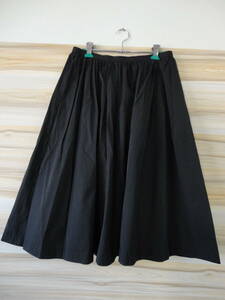 0471【本州のみ送料無料】DEUXIE' ME CLASSE ドゥーズィエムクラス　スカート　ブラック　日本製