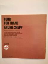 ARCHIE SHEPP / FOUR FOR TRANE_画像3