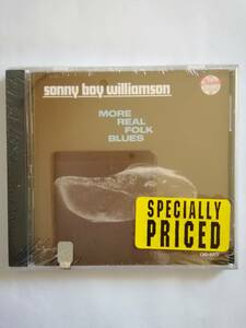 SONNY b WILLIAMSON / MORE REAL FOLK BLUES（未開封未使用品）