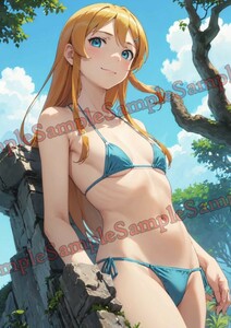 AN-603sa 俺の妹がこんなに可愛いわけがない 高坂桐乃 同人 ポスター A4 オリジナル アニメ anime 高品質 イラストアート セクシー