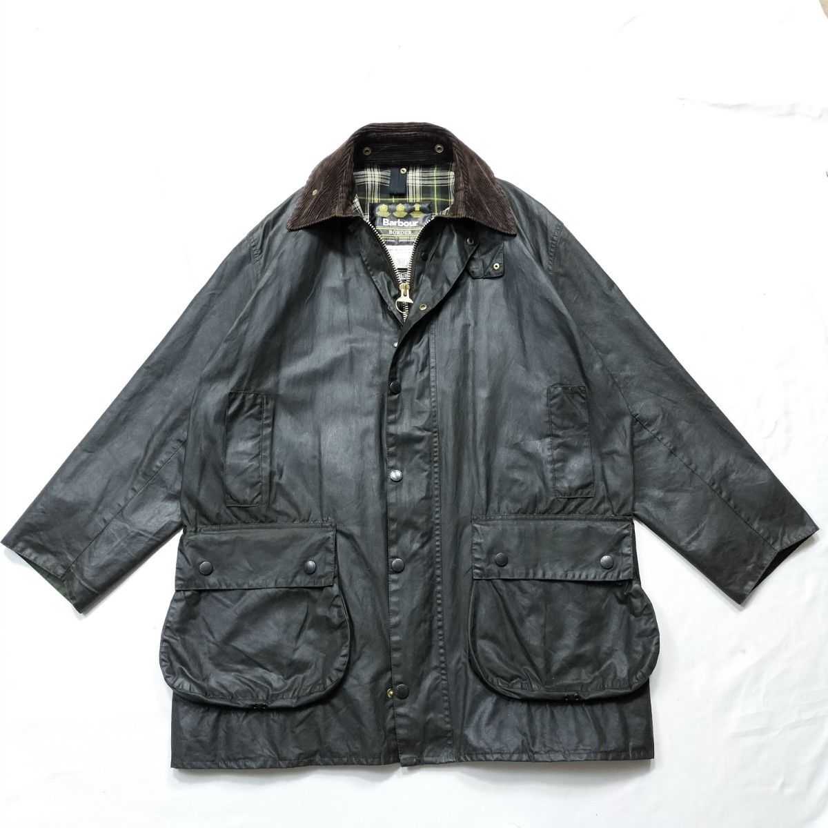 80s Barbour bedale c42 バブアー ビデイル セージ 4ポケット 3