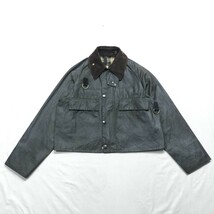 90s Barbour spey S　1994　バブアー　フィッシング　オイルドジャケット　スペイ　ヴィンテージ_画像1