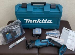 ◎MAKITA マキタ 充電式 レシプロ ソー モデル JR 144DRF 14.4Ｖ　電動ノコギリ コードレス ケース、取扱説明書付 ※動作未確認品