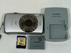 ☆【動作未確認】CANON キャノン IXY DIGITAL 930IS コンパクトデジタルカメラ 12.1MEGA PIXELS BATTERY CHARGER付