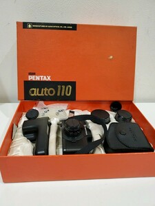 ☆PENTAX auto110 ASAHI カメラ ペンタックス アサヒ セット 箱付き 動作未確認