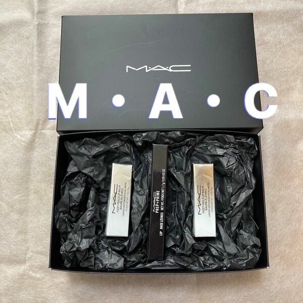 新品 MAC マック フィジーフィールズ リップバーム 3点セット