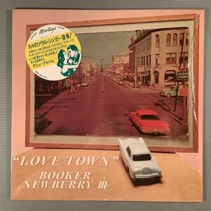 LP(日本盤)●ブッカー・ニューベリー Booker Newberry III〜デビュー・アルバム／LOVE TOWN●シュリンク付美品！