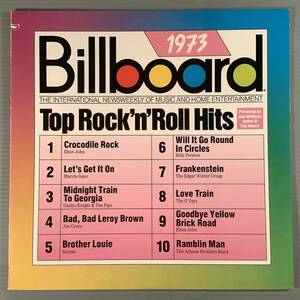 LP(米盤)●1973 Billboard top rock'n roll hits※エルトン・ジョン,マーヴィン・ゲイ,ジム・クローチ,ビリー・プレストン他●良好品！ 