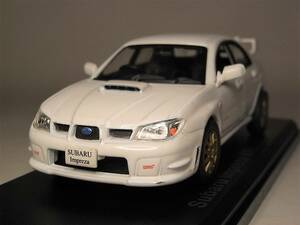 スバル インプレッサ WRX STi(2006) 1/43 国産名車コレクション アシェット ダイキャストミニカー