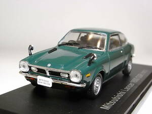 ◆ミツビシ ランサー1600GSR(1973) 1/43 アシェット 国産名車コレクション ダイキャストミニカー