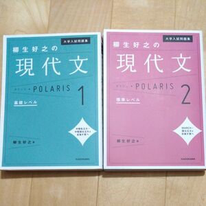 大学入試問題集柳生好之の現代文ポラリス　1、2まとめセット