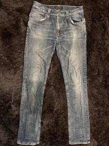 ヌーディージーンズ　nudie Jeans THIN FINN IDG W32×L32