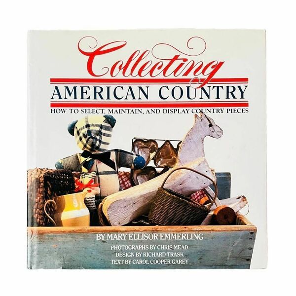 アメリカンカントリーコレクション洋書 1983年 MARY EMMERLING　インテリア　雑貨　ディスプレイ　装飾　グッズ