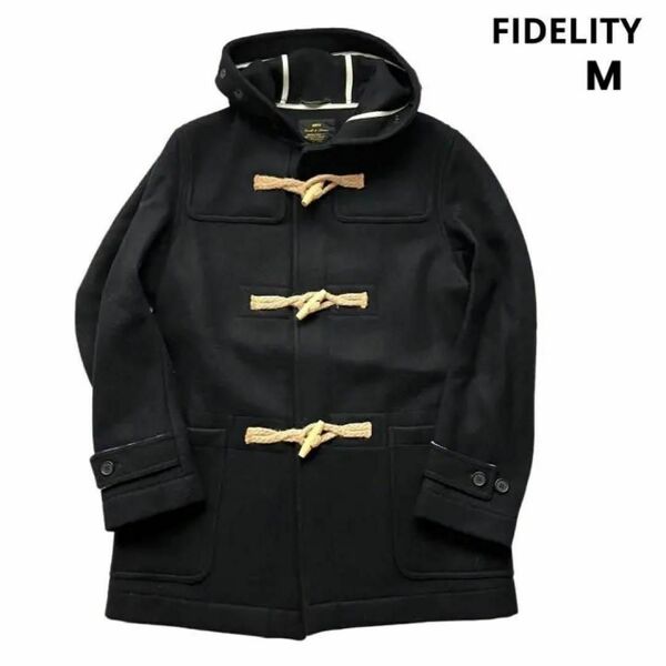 FIDELITY フィデリティ ショートダッフル コート アウター コート M　アメリカ製　ウールコート