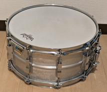 1円スタート　LUDWIG（ラディック）LM405K　アクロライト　クラッシック　ハンマードスネア　14x6.5　美品_画像1