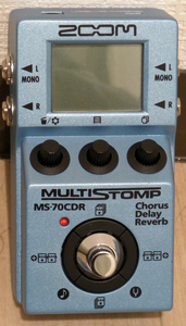 Zoom（ズーム）Multi Stomp MS-70CDR　美品