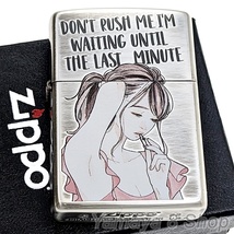 ZIPPO MOE GIRL セクシー ピンク シルバー ジッポー ライター_画像2