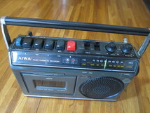 AIWA アイワ ラジカセ TPR-625 通電未確認ジャンク品　【沖縄県離島除く送料1150円】_画像2