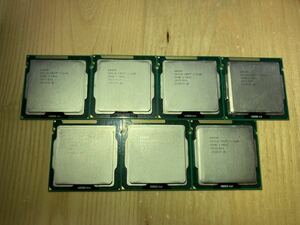 CPU Intel Core i7-2600 7枚セット【売り切り】