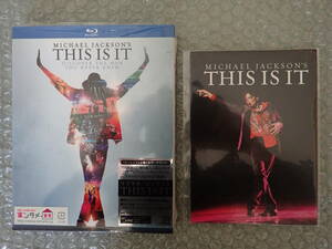 新品同様 マイケルジャクソン MICHAEL JACKSON THIS IS IT ブルーレイ Blu-ray BD 初回限定盤 特典ポストカード付