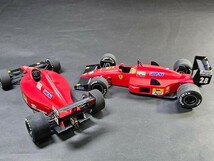 プラモデル　完成品　フジミ １/20 フェラーリ F1 87/88CイタリアGp 　タミヤ F189 ポルトガルGp #28 ゲルハルト　ベルガー_画像4