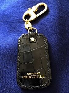 激レア希少品　CROCODILE クロコダイル　本革　レザーキーホルダー