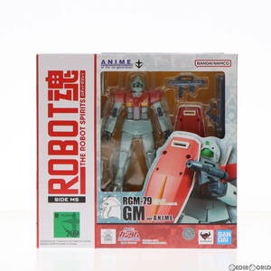 【中古】[FIG](再販)ROBOT魂(SIDE MS) RGM-79 ジム ver. A.N.I.M.E. 機動戦士ガンダム 完成品 可動フィギュア バンダイスピリッツ(61135275