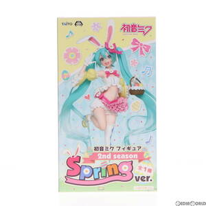 【中古】[FIG]初音ミクフィギュア 2nd season Spring ver. キャラクター・ボーカル・シリーズ01 初音ミク プライズ(451117100) タイトー(61