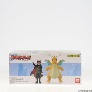 【中古】[FIG](食玩)ワタル&カイリュー ポケモンスケールワールド カントー地方 ポケットモンスター 1/20 フィギュア プレミアムバンダイ&