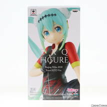 【中古】[FIG]初音ミクレーシングver. EXQフィギュア レーシングミク 2018 TeamUKYO応援Ver. 初音ミク GTプロジェクト プライズ バンプレス_画像1