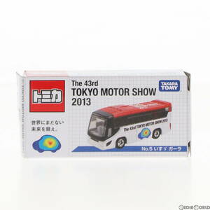 【中古】[MDL]第43回 東京モーターショー2013開催記念トミカ No.5 1/156 いすず ガーラ(ホワイト×レッド×ブラック) 完成品 ミニカー タカ