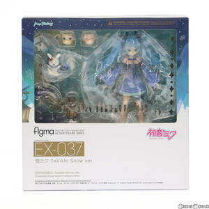 【中古】[FIG]figma(フィグマ) EX-037 雪ミク Twinkle Snow ver. キャラクター・ボーカル・シリーズ01 初音ミク 完成品 可動フィギュア ワ