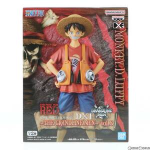 【中古】[FIG]モンキー・D・ルフィ ワンピース FILM RED DXF～THE GRANDLINE MEN～vol.8 ONE PIECE フィギュア プライズ(2627390) バンプレ