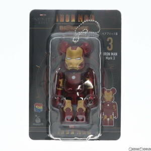 【中古】[FIG]ベアブリック賞 BE@RBRICK(ベアブリック) 3.アイアンマン マーク3 Happyくじ BE@RBRICK MARVEL Infinity SAGA 『IRON MAN』(