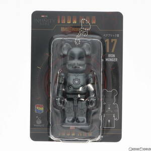 【中古】[FIG]ベアブリック賞 BE@RBRICK(ベアブリック) 17.アイアンモンガー Happyくじ BE@RBRICK MARVEL Infinity SAGA 『IRON MAN』 フィ