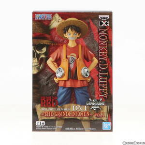 【中古】[FIG]モンキー・D・ルフィ ワンピース FILM RED DXF～THE GRANDLINE MEN～vol.1 ONE PIECE フィギュア プライズ(2618312) バンプレ