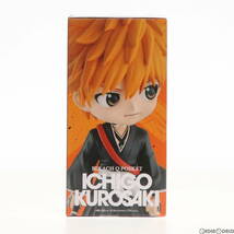 【中古】[FIG]黒崎一護(くろさきいちご) A(髪オレンジ) BLEACH-ブリーチ- Q posket-黒崎一護-千年血戦篇ver. フィギュア プライズ(2614140)_画像4