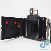 ZEISS IKON Super Ikonta 蛇腹カメラ 革ホルダー付き フィルムカメラ レトロ ツァイス_画像8