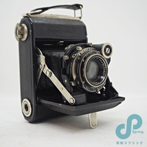 ZEISS IKON Super Ikonta 蛇腹カメラ 革ホルダー付き フィルムカメラ レトロ ツァイス_画像1