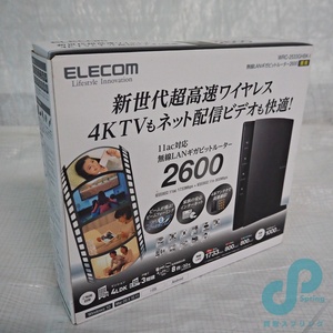 未使用品 ELECOM 無線LAN ルーター2600 WRC-2533GHBK-1