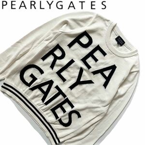 [ бесплатная доставка ]Pearly Gates Pearly Gates вязаный свитер Logo женский 1 M белый 